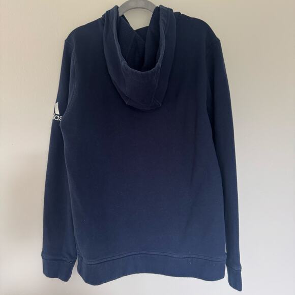 ADIDAS Georgia Tech Yellow Jackets Embroidered Logo Hooded Sweatshirt - Picture 4 of 5